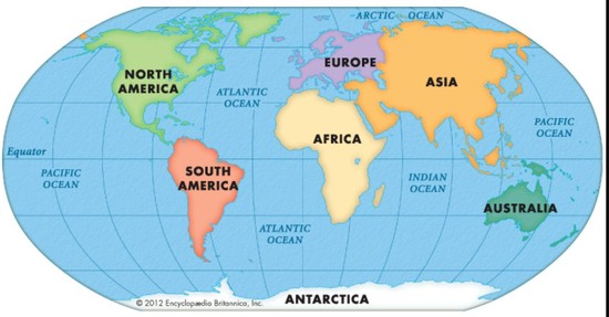 Pointless Fact of the Day! - How many continents? - Wattpad