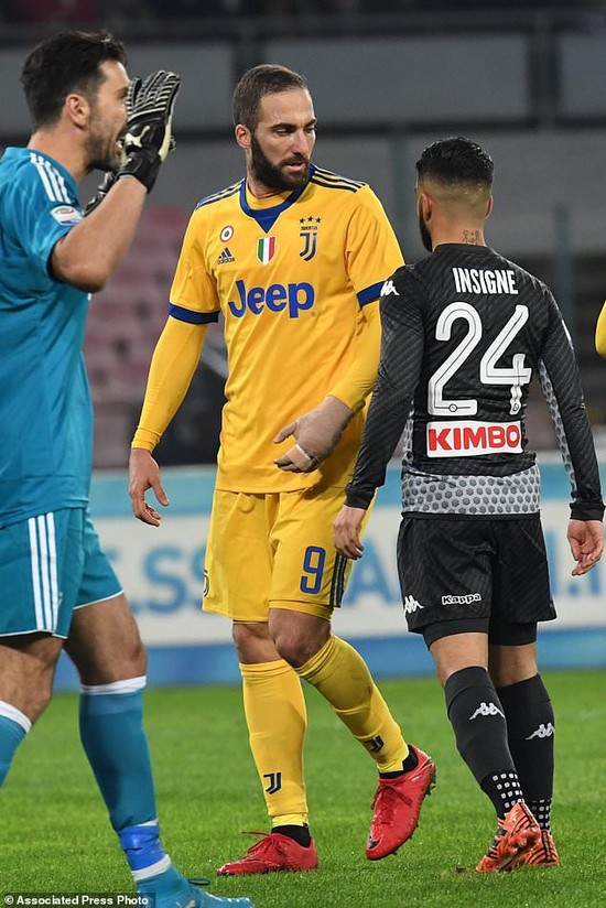 Higuain punishes former club as Juventus wins 1-0 at ...