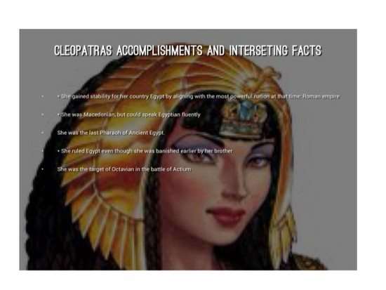 Cleopatra the life of an Egyptian Queen
