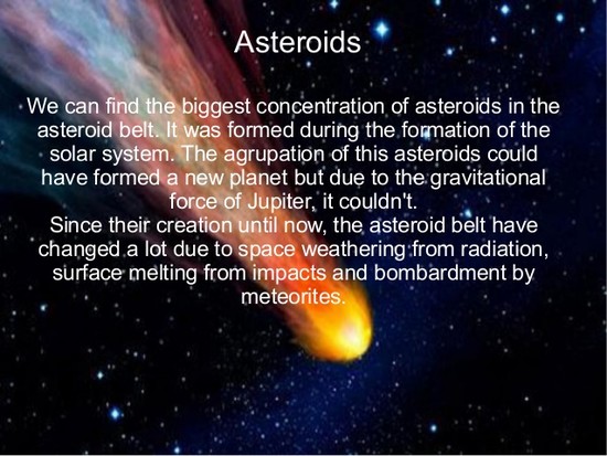 ASTEROIDS AND METEORITES