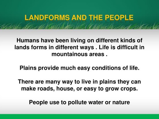 PPT - MAJOR LANDFORMS OF THE EARTH PowerPoint Presentation ...