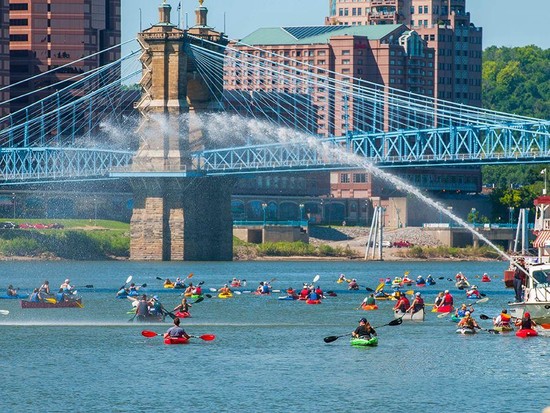 The Ohio River Paddlefest Takes To The Water For The 15th ...