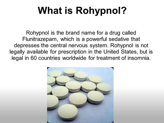 Rohypnol . - ppt video online download