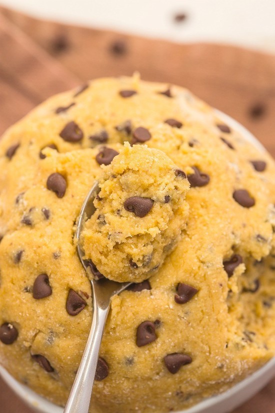 Healthy Edible Breakfast Cookie Dough for one