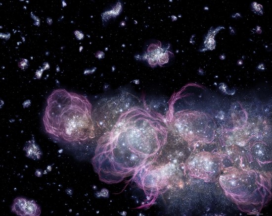 Dark Energy - Infinite Frontier: Weird Space