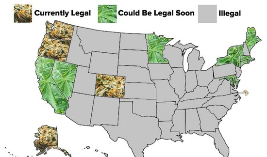 Where Is Marijuana Legal in the United States? List of ...