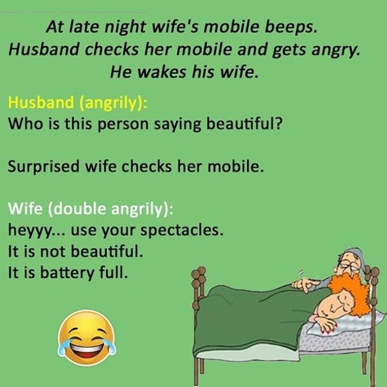 Funny Husband Wife jokes