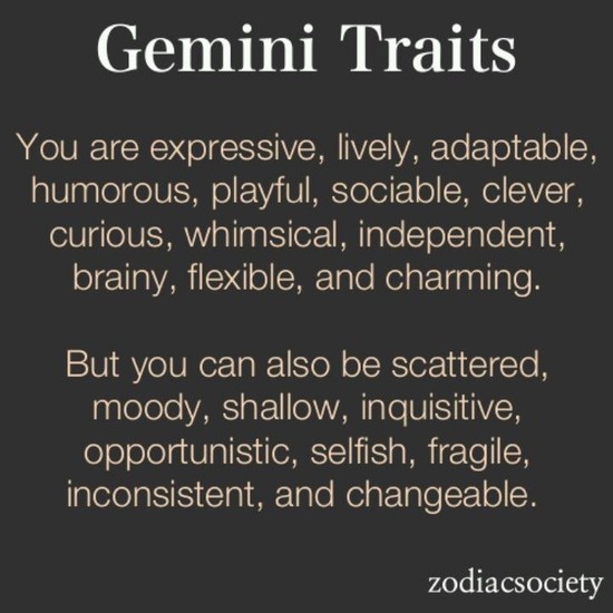 Quotes About Being A Gemini. QuotesGram