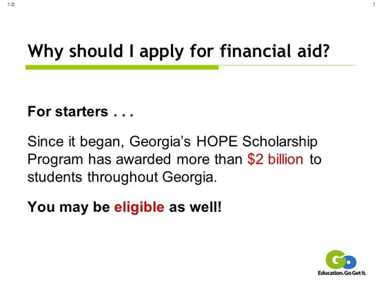 Financial Aid 101: Show Me the Money! - ppt download