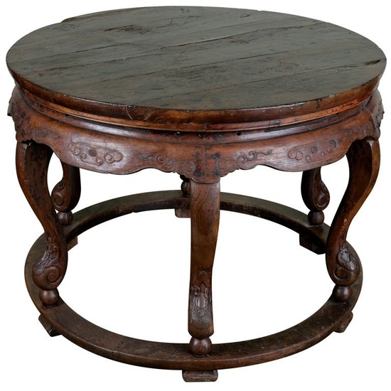 A Chinese Round Family Gathering Center Table at 1stdibs