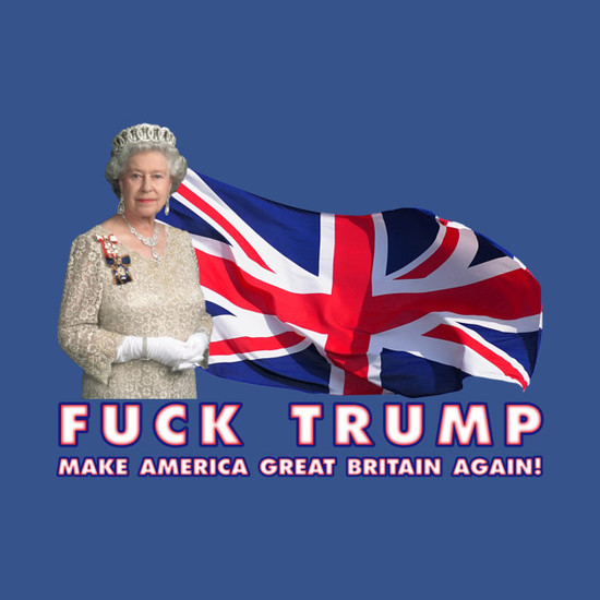 Make America Great Britain Again - Donald Trump - T-Shirt ...