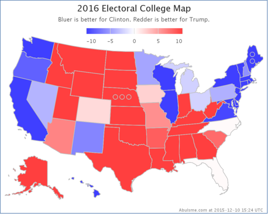 Abulsme.com: Electoral College: Trump First Look – Do Not ...