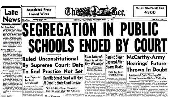 Brown vs. The Board of Education - ThingLink