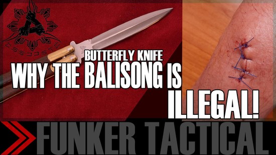 Why The Balisong "Butterfly" Knife is ILLEGAL - YouTube
