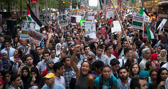 New Yorkers march against Israeli war on Gaza | America ...