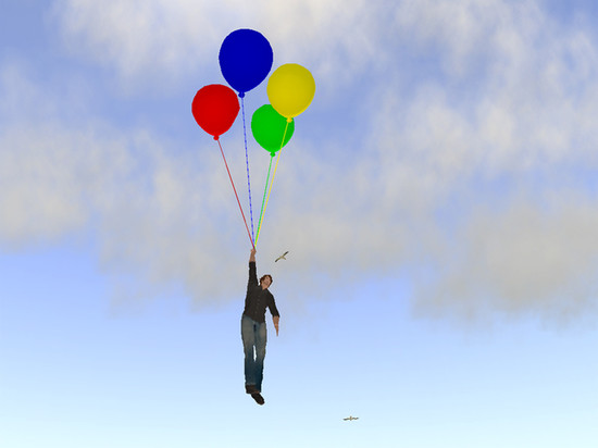 Second Life Marketplace - Balloon Float v1.3(wear)