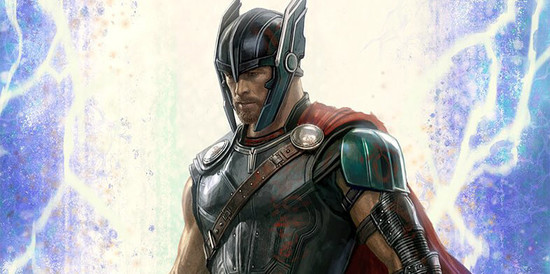 Thor: Ragnarok Art Highlights Gladiator Thor | Screen Rant