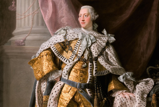 King George III makes his first speech responding to the ...