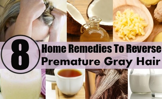 8 Home Remedies To Reverse Premature Gray Hair | Home So Good