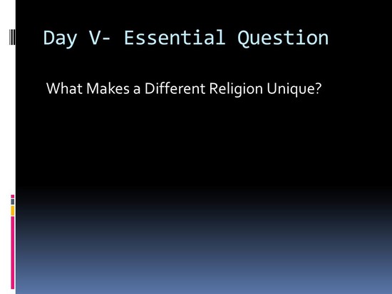 Day I- Essential Question - ppt video online download