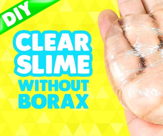 How to make Jelly Clear Slime - without Borax (DIY LIQUID ...