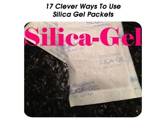 17 Clever Ways To Use Silica Gel Packets
