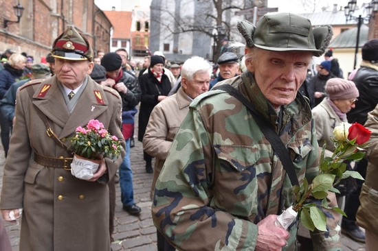 Nazi Waffen SS veterans march in Riga parade | The Times ...