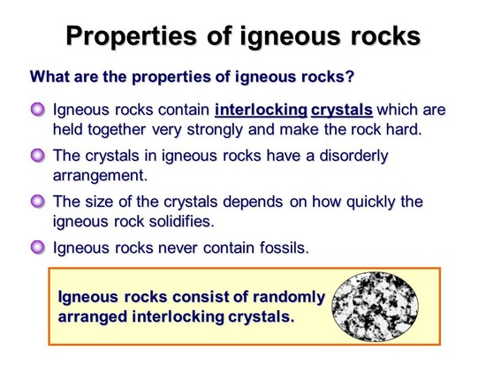 Types of rock and their formation - ppt video online download