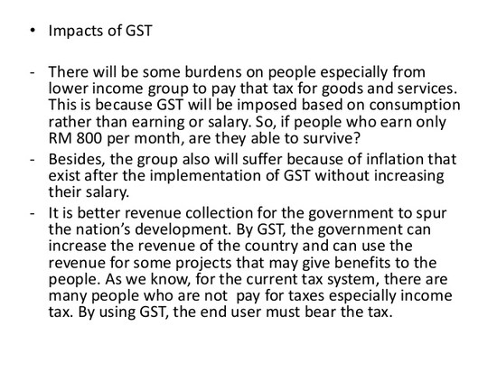 Goods and Services Tax in Malaysia