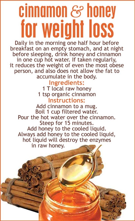Honey + Cinnamon = Weight Loss – Life Cheating