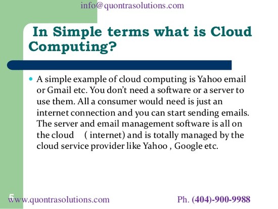 Overview on cloudcomputing concepts