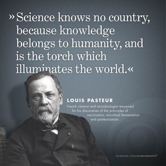 Louis Pasteur on science. | Science Quotes Squared ...