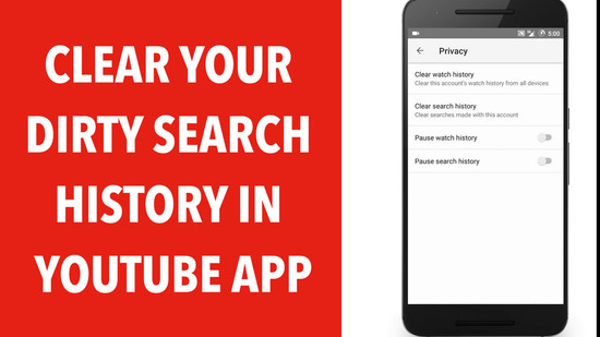 How to clear you tube search history / Checkpoint route ...