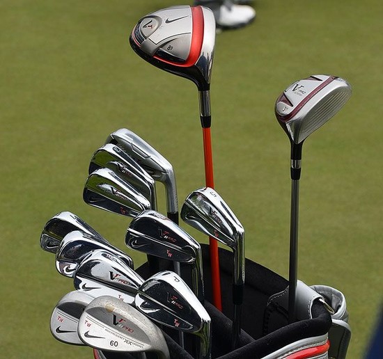 Tiger Woods Golf Clubs at 2012 US Open | PGA Tour Players ...