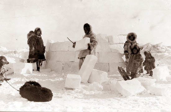 Old Picture of the Day: Eskimo Igloo