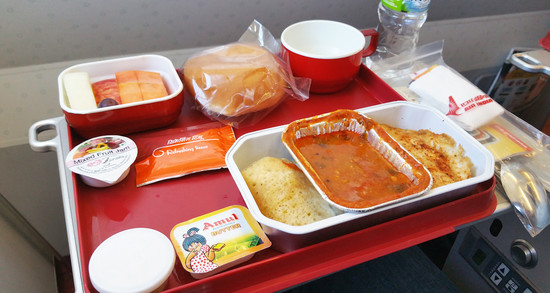air india economy class meal review by Inflight Feed