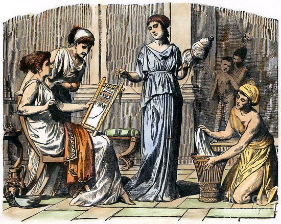 The role of women in ancient Athens in comparison with the ...