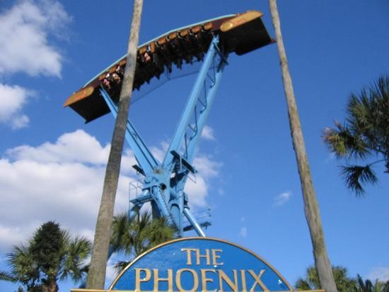 Another ride called The Phoenix. - Picture of Busch ...