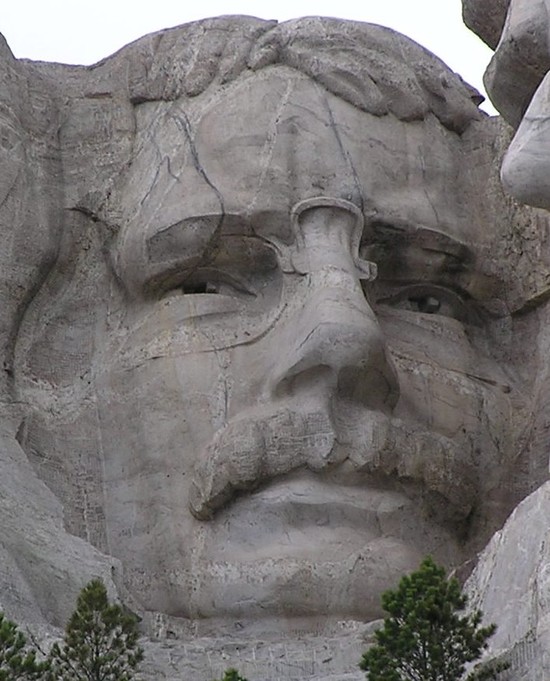 Roosevelt on Mount Rushmore