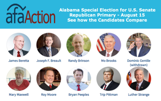 AFA.net - Alabama Voter Guide for Senate Special Election