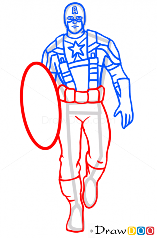 How to Draw Captain America, Superheroes