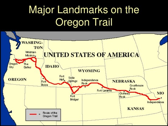 The Oregon Trail & California