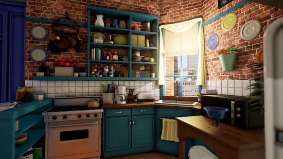 Monica's Apartment From Friends in Unreal Engine 4 ...
