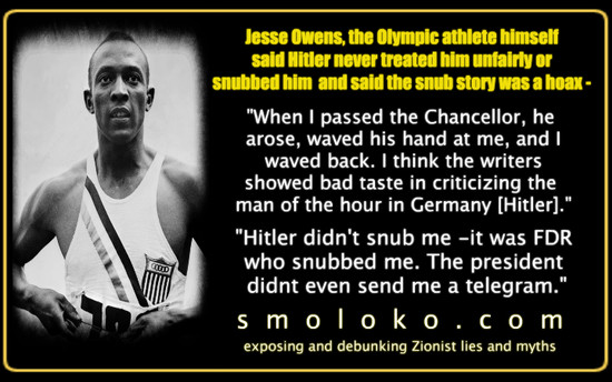 JESSE OWENS AND ADOLF HITLER: THE REAL STORY! – Smoloko