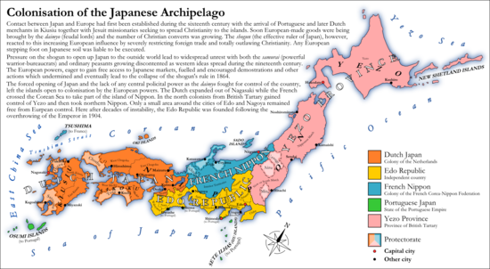 Colonisation of the Japanese Archipelago by rubberduck3y6 ...