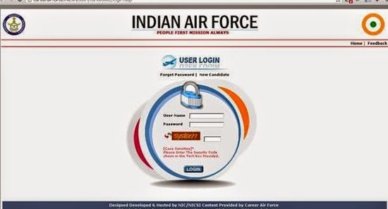 AFCAT Login | How to Login to Careerairforce.nic.in