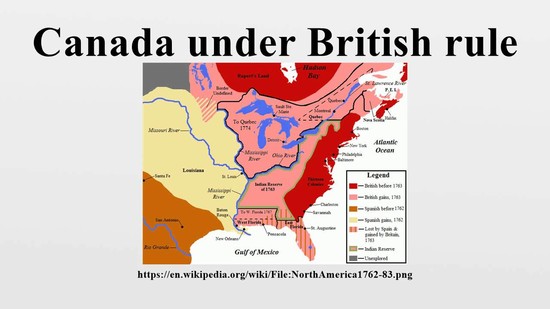 Canada under British rule - YouTube