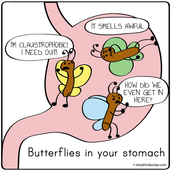 To Have Butterflies In Your Stomach | EVIL ENGLISH