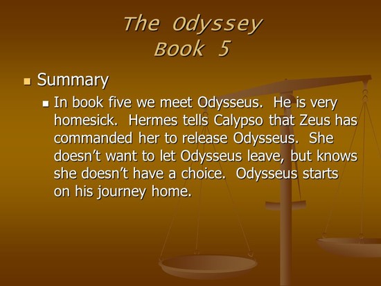 The Odyssey -Homer. - ppt video online download