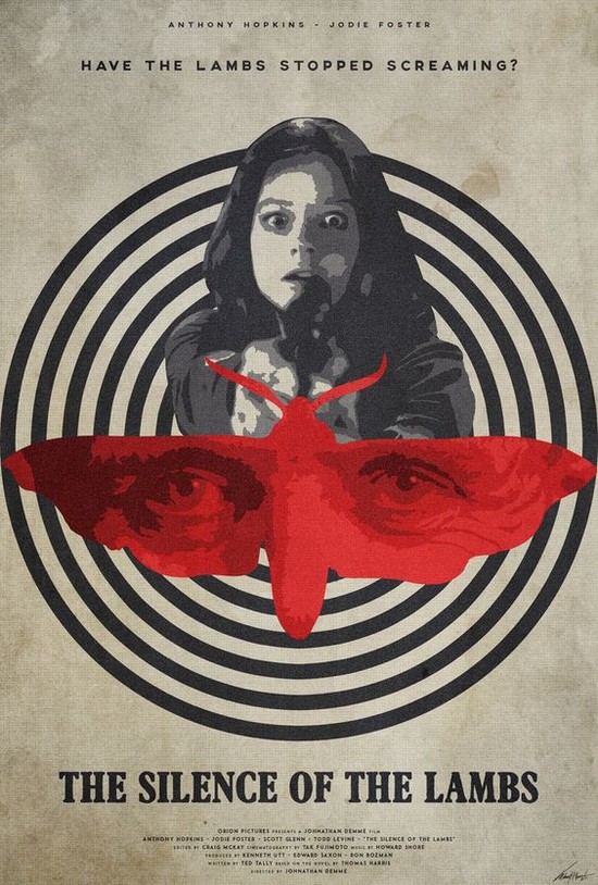 The Silence of the Lambs - movie poster - Edward Julian ...